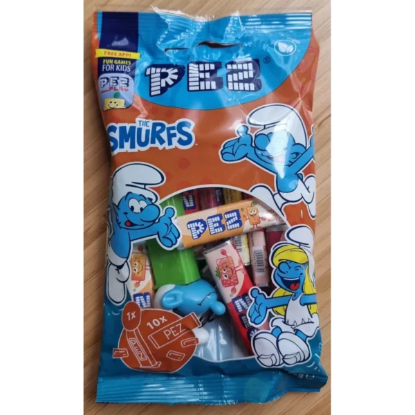 Distributeur Pez The Smurfs Schtroumpf à lunettes Bag – Image 3