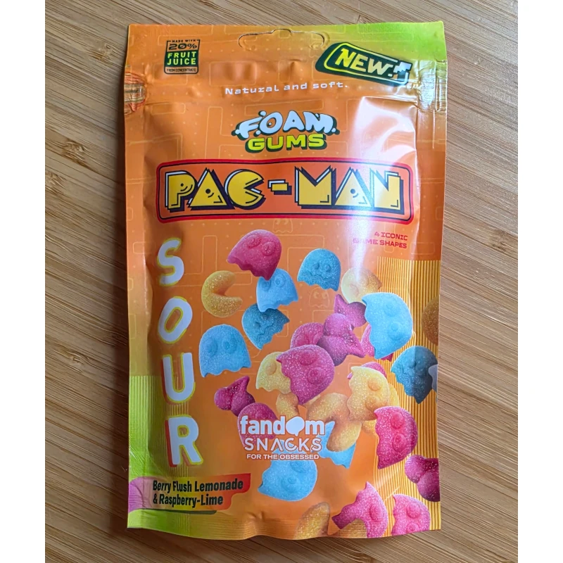 Fandom Snacks Pac-Man – Sour Foam Gums – Image 5