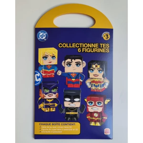 Figurine en carton Burger King DC Batgirl – Image 2
