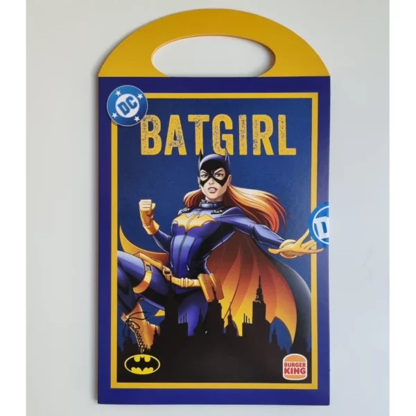 Figurine en carton Burger King DC Batgirl
