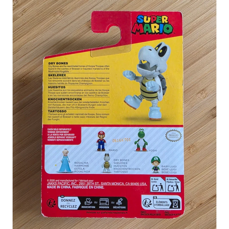 Figurine JAKKS Pacific Super Mario – Dry Bones – Image 5