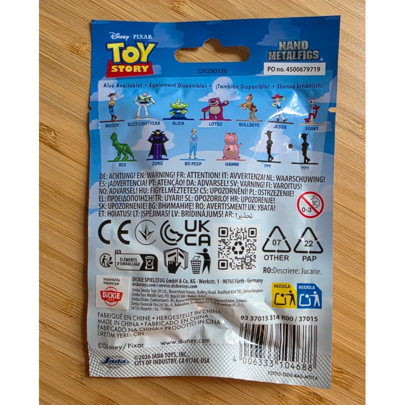 Figurine Jada Toys Nano MetalFigs Toy Story – Blind Bag – Image 3