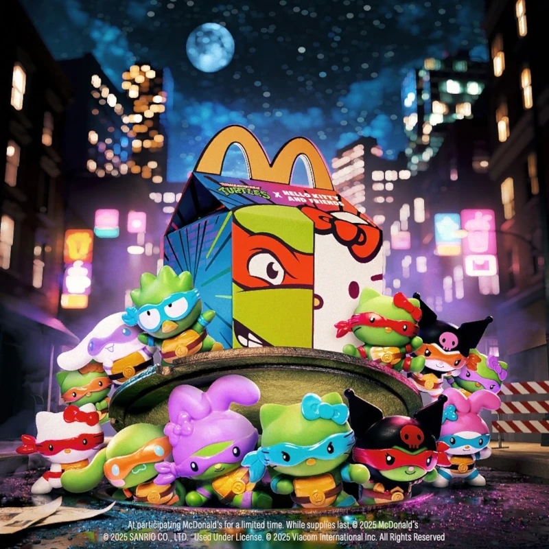 Figurine McDonald’s Hello Kitty and Friends x Tortues Ninja – My Melody x Leonardo – Image 6