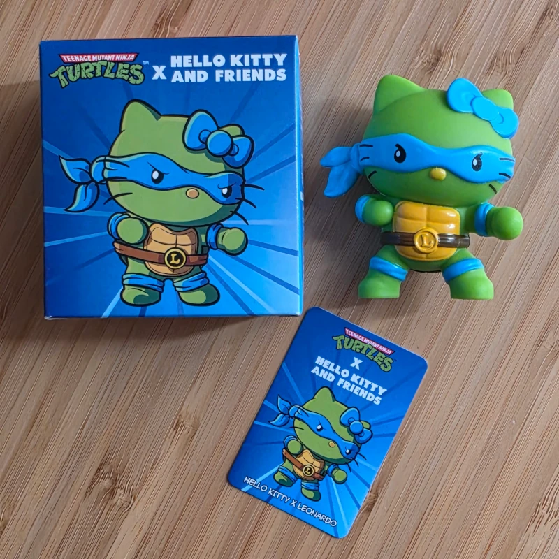 Figurine McDonald’s Hello Kitty and Friends x Tortues Ninja – Hello Kitty x Leonardo