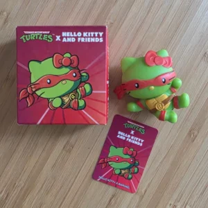 Figurine McDonald’s Hello Kitty and Friends x Tortues Ninja – Hello Kitty x Raphael (green)