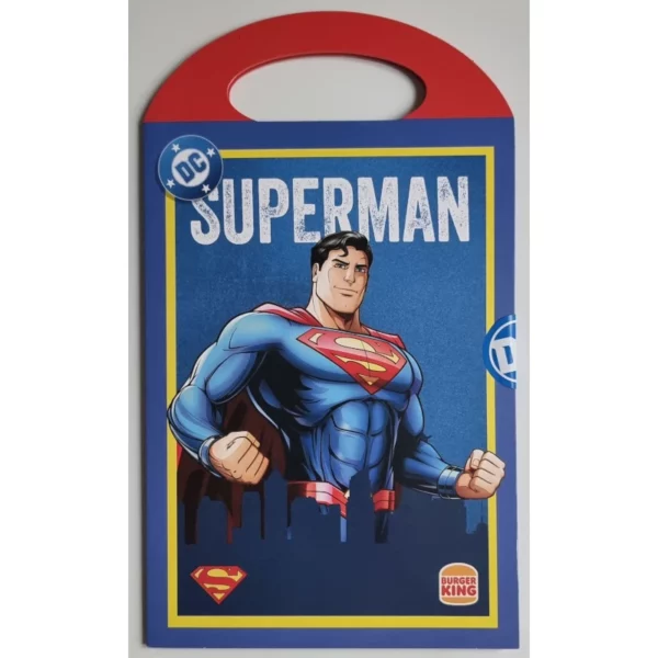 Figurine en carton Burger King DC Superman