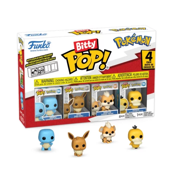 Funko Bitty Pop Pokémon 4-Pack Series 4