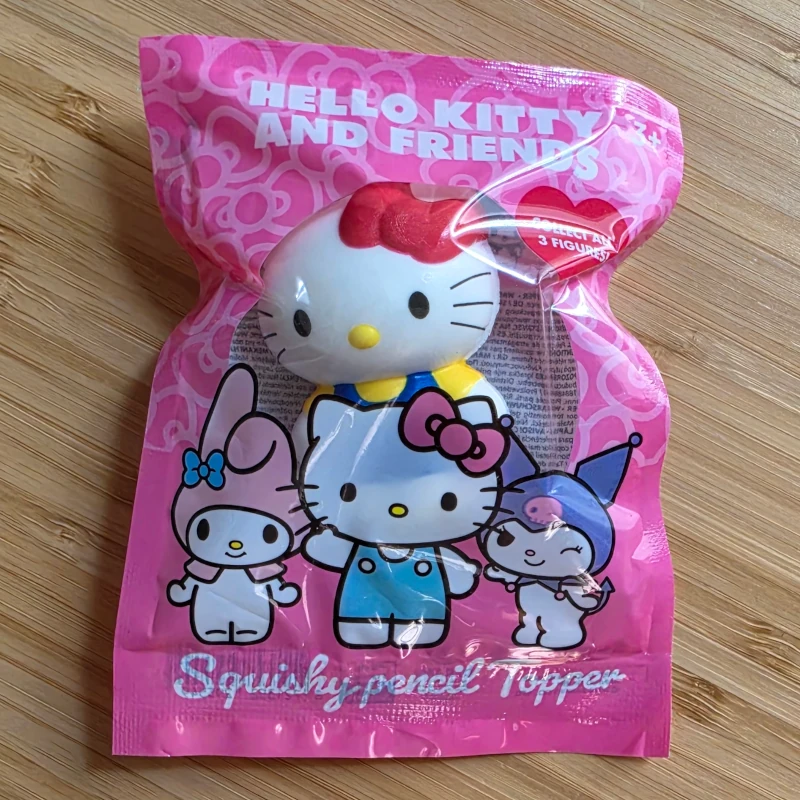 Hello Kitty and Friends Squishy Pencil Topper – Red Bow
