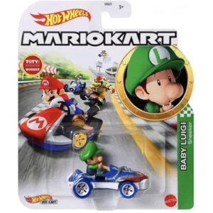 Hot Wheels Mario Kart Baby Luigi Sneeker Sneakart