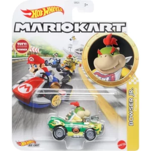 Hot Wheels Mario Kart Bowser Jr. Flame Flyer Crache-flammes