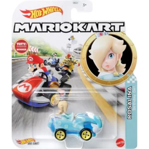 Hot Wheels Mario Kart Rosalina Birthday Girl Turboruban