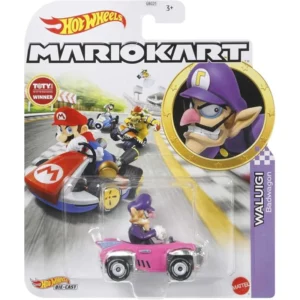 Hot Wheels Mario Kart Waluigi Badwagon Beat-bolide