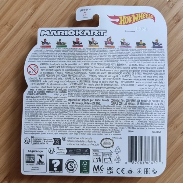 Hot Wheels Mario Kart Red Yoshi – Image 6