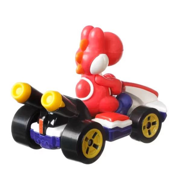 Hot Wheels Mario Kart Red Yoshi – Image 3