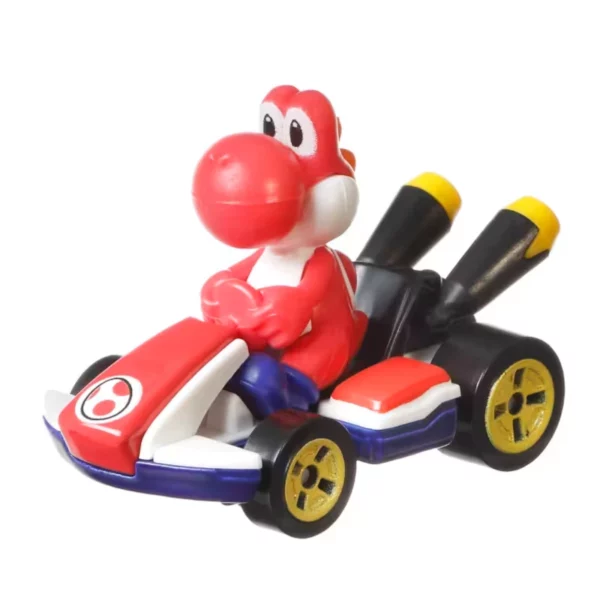 Hot Wheels Mario Kart Red Yoshi – Image 4