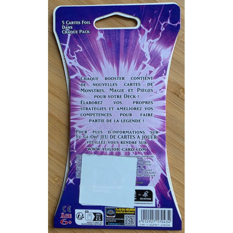 Konami Yu-Gi-Oh! Batailles de Légende : La Glorieuse Galerie – Sleeved Booster – Image 3