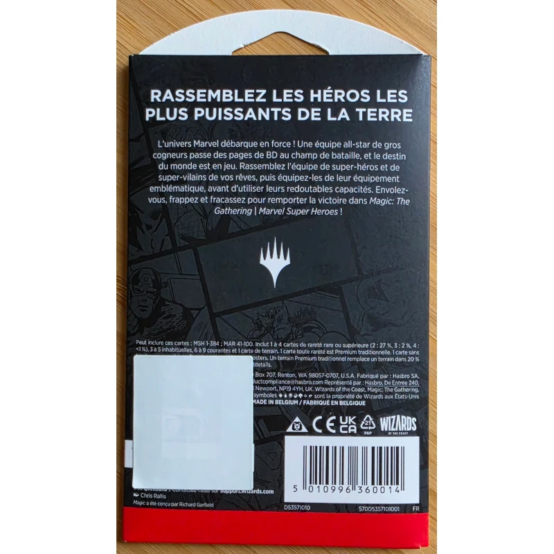 Magic: The Gathering Marvel Super Heroes – Sleeved Booster – Image 3