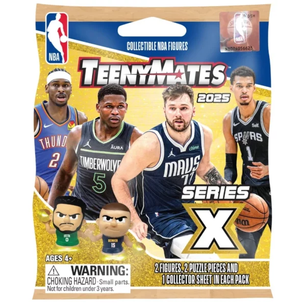 NBA TeenyMates Series X 2025 Mystery Pack