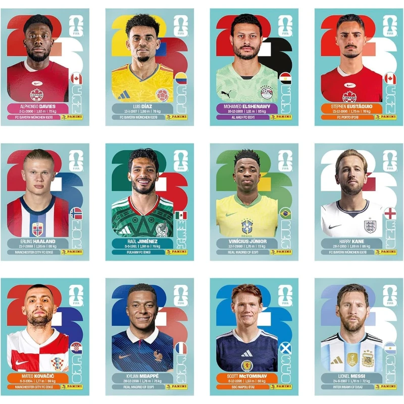 Panini FIFA World Cup 2026 Stickers – Boite métal 8 pochettes – bleu – Image 5