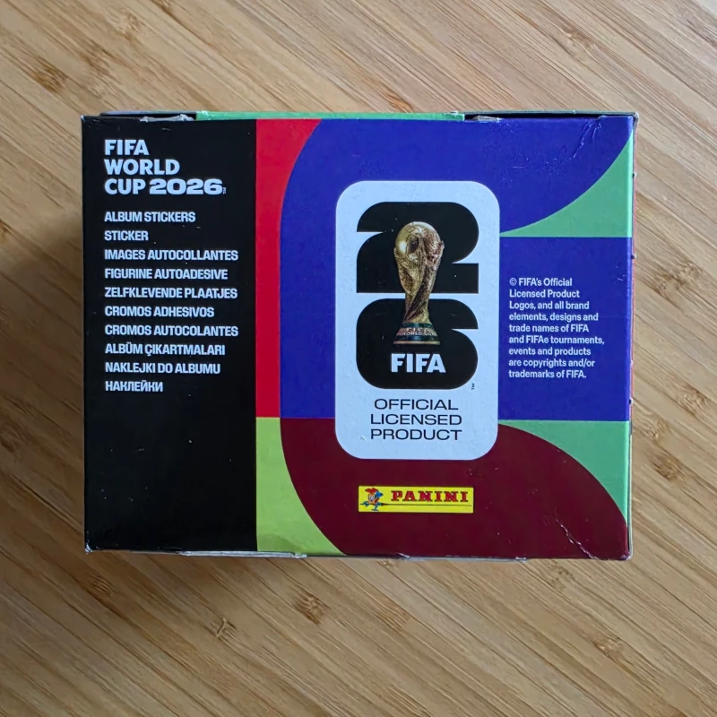 Panini FIFA World Cup 2026 Stickers – Boite 100 pochettes – Image 6