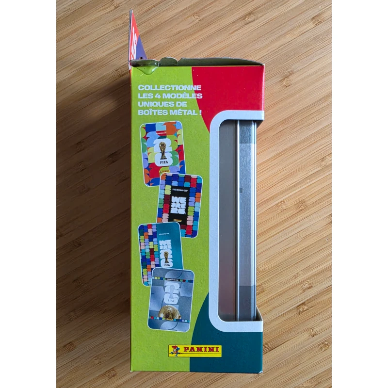 Panini FIFA World Cup 2026 Stickers – Boite métal 16 pochettes – gris – Image 5