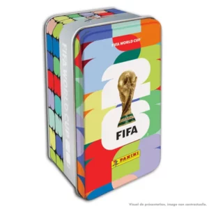 Panini FIFA World Cup 2026 Stickers – Boite métal 16 pochettes – multicolore