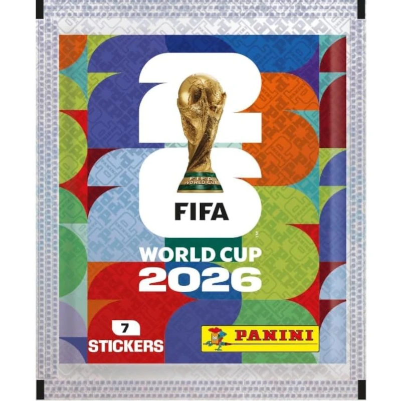 Panini FIFA World Cup 2026 Stickers – Boite métal 8 pochettes – bleu – Image 4