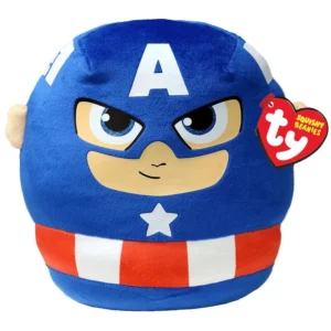 Peluche Ty Squishy Beanies Marvel – Captain America