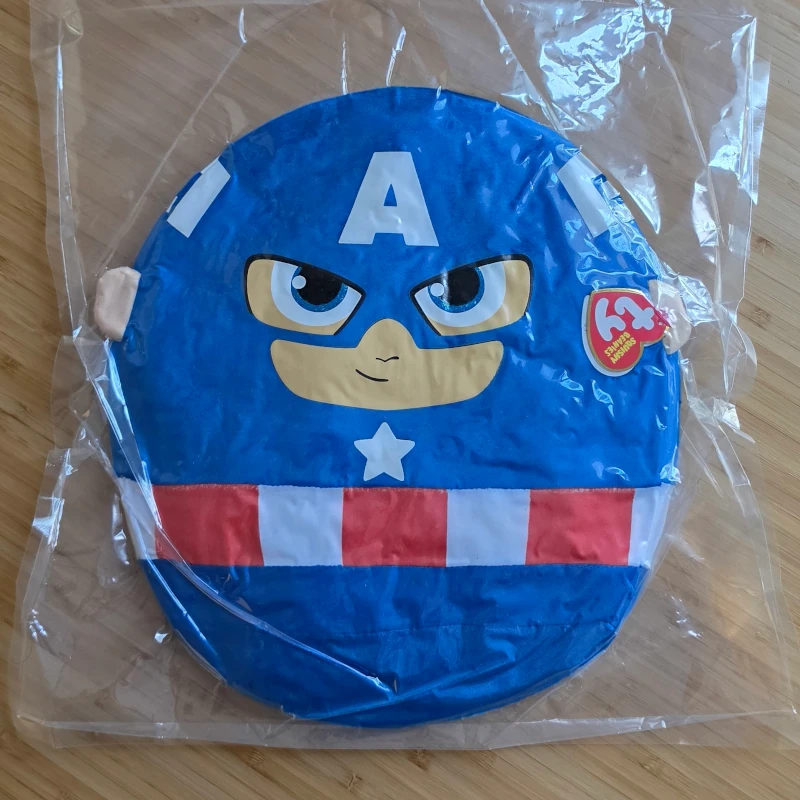 Peluche Ty Squishy Beanies Marvel – Captain America – Image 4