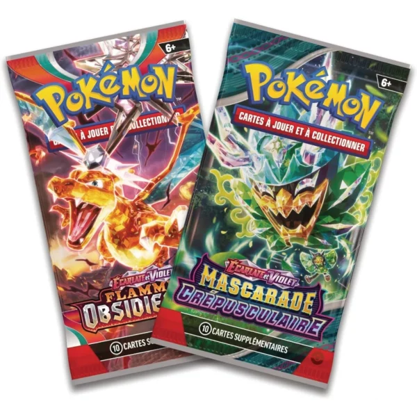2025 Pokémon Blister de 2 boosters Écarlate et Violet – Image 3