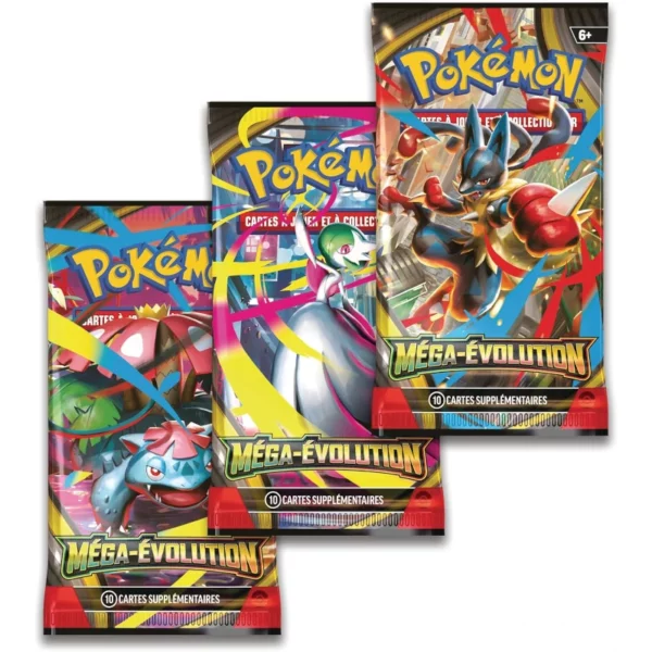 2025 Pokémon Blister de 3 boosters Méga-Évolution – Image 3