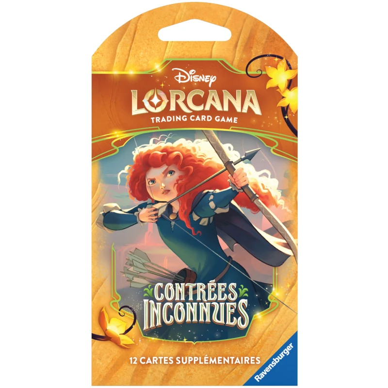 Ravensburger Disney Lorcana Contrées Inconnues – Sleeved Booster