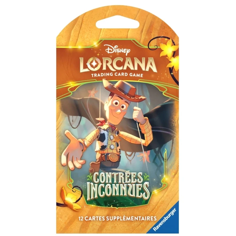 Ravensburger Disney Lorcana Contrées Inconnues – Sleeved Booster – Image 3