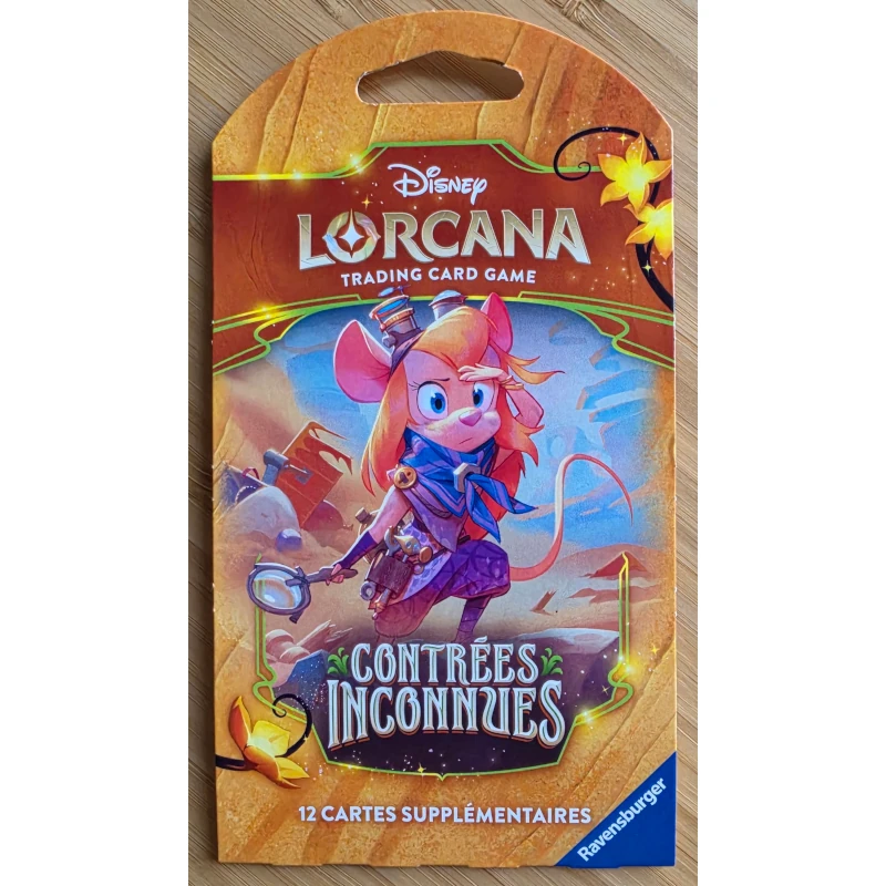 Ravensburger Disney Lorcana Contrées Inconnues – Sleeved Booster – Image 5