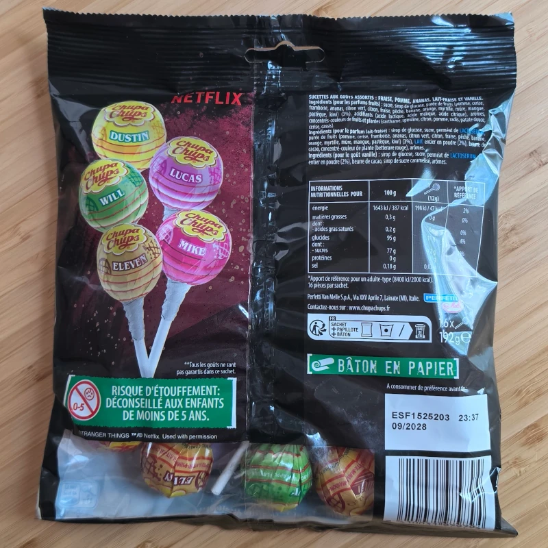 Sachet Chupa Chups Stranger Things – Right Side Up – Image 3
