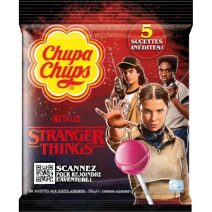 Sachet Chupa Chups Stranger Things – Right Side Up