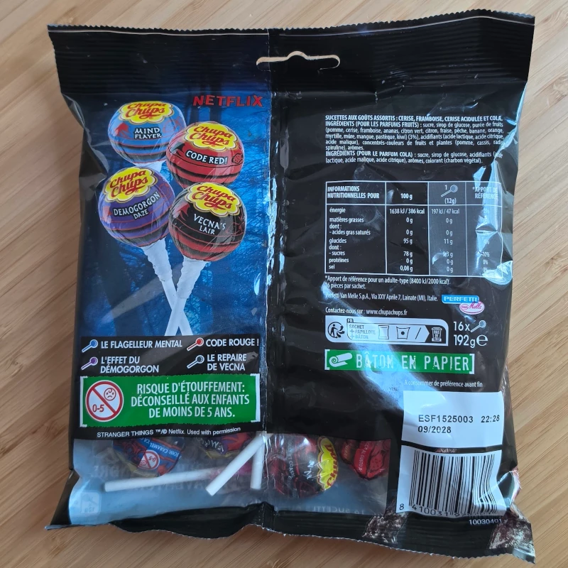 Sachet Chupa Chups Stranger Things – Upside Down – Image 3