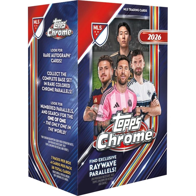 Topps Chrome Major League Soccer 2026 – Value Box